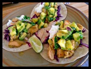 Slow Cooked Verde Chicken with Pineapple Salsa